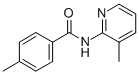 CAS 登录号：36845-01-9， 4-甲基-N-(3-甲基吡啶-2-基)苯甲酰胺