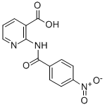 CAS 登录号：36845-15-5， 2-[(4-硝基苯甲酰)氨基]吡啶-3-羧酸