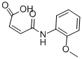 CAS 登录号：36847-94-6， N-(2-甲氧基苯基)马来酰胺酸