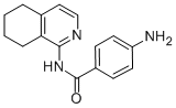 CAS 登录号：36855-66-0， 4-氨基-N-(5,6,7,8-四氢异喹啉-1-基)苯甲酰胺
