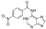 CAS 登录号：36855-73-9， 4-硝基-N-(7H-嘌呤-6-基)苯甲酰胺