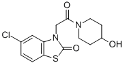CAS#: 36857-46-2, 5-Chloro-3-[2-(4-Hydroxypiperidin-1-Yl)-2-Oxoethyl]-1,3-Benzothiazol-2-One
