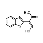 CAS 登录号：36874-52-9， (1Z)-1-(1,3-苯并噻唑-2-基)-1-(羟基亚胺)丙酮