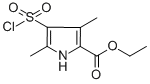 CAS 登录号：368869-88-9， 4-(氯磺酰基)-3,5-二甲基-1H-吡咯-2-羧酸乙酯