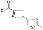 CAS 登录号：368869-89-0， 5-(2-甲基-1,3-噻唑-4-基)-3-异恶唑甲酰氯