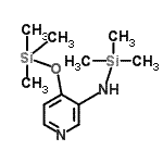 CAS 登录号：36972-83-5， N-(三甲基硅烷基)-4-[(三甲基硅烷基)氧基]-3-吡啶胺