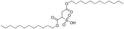 CAS 登录号：3700-71-8， 1,4-二十二烷氧基-1,4-二氧代丁烷-2-磺酸