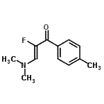 CAS#: 37032-46-5, (2Z)-3-(Dimethylamino)-2-Fluoro-1-(4-Methylphenyl)-2-Propen-1-One