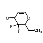CAS 登录号：370865-39-7， 2-乙基-3,3-二氟-2,3-二氢-4H-吡喃-4-酮