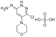 CAS 登录号：37117-61-6， 4-(3-氯(Or肼基)-6-肼基(Or氯)哒嗪-4-基)吗啉硫酸盐
