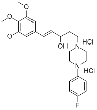 CAS#: 37151-53-4, (E)-5-[4-(4-Fluorophenyl)Piperazin-1-Yl]-1-(3,4,5-Trimethoxyphenyl)Pent-1-En-3-Ol Dihydrochloride