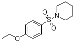CAS 登录号：37155-15-0， 1-[(4-乙氧基苯基)磺酰基]哌啶