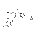 CAS 登录号：37208-27-8， 环氧乙烷;N-丙基-N-[2-(2,4,6-三氯苯氧基)乙基]咪唑-1-甲酰胺