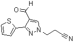 CAS 登录号：372107-06-7， 3-[4-甲酰基-3-(2-噻吩基)-1H-吡唑-1-基]丙腈