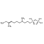 CAS 登录号：37247-98-6， 3,8-二甲基-7-癸烯-1-基三氢二磷酸酯