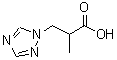 CAS 登录号：373356-32-2， 2-甲基-3-(1H-1,2,4-三唑-1-基)丙酸