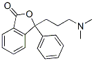 CAS 登录号：37401-68-6， 3-(3-二甲基氨基丙基)-3-苯基-2-苯并呋喃-1-酮