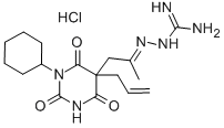 CAS#: 37402-19-0, 2-[1-(1-Cyclohexyl-2,4,6-Trioxo-5-Prop-2-Enyl-1,3-Diazinan-5-Yl)Propan-2-Ylideneamino]Guanidine Hydrochloride