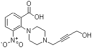 CAS#: 374063-97-5, 2-[4-(4-Hydroxybut-2-Ynyl)Piperazin-1-Yl]-3-Nitrobenzoic Acid