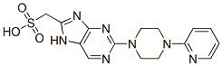 CAS 登录号：37425-19-7， 2-(4-(2-吡啶基)-1-哌嗪基)-9H-嘌呤二甲烷磺酸盐