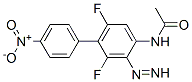 CAS 登录号：3743-87-1， N-[3,5-二氟-4-(4-硝基苯基)偶氮苯基]乙酰胺