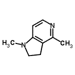 CAS#: 374589-90-9, 1,4-Dimethyl-2,3-Dihydro-1H-Pyrrolo[3,2-c]Pyridine