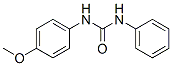 CAS 登录号：3746-53-0， 1-(4-甲氧基苯基)-3-苯基脲