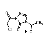 CAS 登录号：37495-13-9， 1-(氯乙酰基)-4-异丙基-1,4-二氢-5H-四唑-5-酮