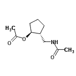CAS#: 375819-10-6, (1S,2R)-2-(Acetamidomethyl)Cyclopentyl Acetate