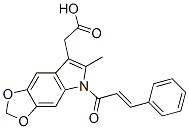 CAS#: 37646-31-4, 2-[6-Methyl-5-[(Z)-3-Phenylprop-2-Enoyl]-[1,3]Dioxolo[4,5-f]Indol-7-Yl]Acetic Acid