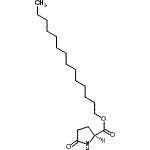 CAS 登录号：37673-27-1， 十四烷基5-氧代-L-脯氨酸酯