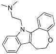 CAS 登录号：37683-55-9， 6,7-二氢-12-(2-二甲基氨基乙基)-12H-(1)苯并氧杂卓并(5,4-b)吲哚
