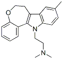 CAS 登录号：37683-56-0， 6,7-二氢-12-(2-二甲基氨基乙基)-9-甲基-12H-(1)苯并氧杂卓并(5,4-b)吲哚