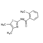 CAS#: 377057-99-3, N-(4,5-Dimethyl-1,3-Thiazol-2-Yl)-2-Methylbenzamide