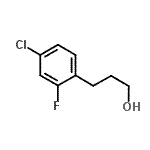 CAS#: 377083-99-3, 3-(4-Chloro-2-Fluorophenyl)-1-Propanol