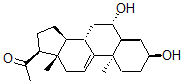 CAS 登录号：37717-02-5， 1-[(3S,5S,6S,8S,10S,13S,14S,17S)-3,6-二羟基-10,13-二甲基-2,3,4,5,6,7,8,12,14,15,16,17-十二氢-1H-环戊二烯并[a]菲-17-基]乙酮