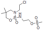 CAS#: 37752-35-5, 2-[[3-(2-Chloroethyl)-5,5-Dimethyl-2-Oxo-1-Oxa-3-Aza-2-Phosphacyclohex-2-Yl]Amino]Ethyl Methanesulfonate
