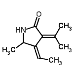 CAS#: 37817-45-1, (4E)-4-Ethylidene-3-Isopropylidene-5-Methyl-2-Pyrrolidinone