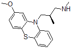 CAS#: 37819-98-0, (2R)-3-(2-Methoxyphenothiazin-10-Yl)-N,2-Dimethylpropan-1-Amine
