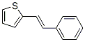 CAS 登录号：3783-65-1， 2-[(E)-2-苯乙烯基]噻吩