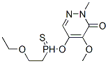 CAS 登录号：37840-66-7， 5-(乙氧基-乙基硫代膦酰)氧基-4-甲氧基-2-甲基哒嗪-3-酮