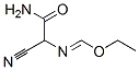 CAS 登录号：37842-62-9， 2-氰基-2-(乙氧基亚甲基氨基)乙酰胺