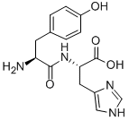 CAS 登录号：3788-44-1， H-酪氨酰-组氨酸