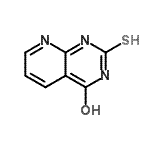 CAS 登录号：37891-04-6， 2-硫代-2,3-二氢吡啶并[2,3-d]嘧啶-4(1H)-酮