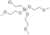 CAS 登录号：37894-46-5， 2-氯乙基-三(2-甲氧基乙氧基)硅烷
