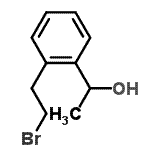 CAS 登录号：37939-38-1， 1-[2-(2-溴乙基)苯基]乙醇