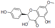 CAS 登录号:37971-69-0, (2R,3R)-3,5-二羟基-2-(4-羟基苯基)-7-甲氧基色满-4-酮