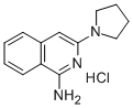 CAS#: 37989-10-9, 3-Pyrrolidin-1-Ylisoquinolin-1-Amine Hydrochloride