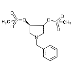 CAS 登录号：380357-38-0， (3R,4R)-1-苄基-3,4-吡咯烷二基二甲烷磺酸酯