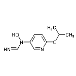 CAS#: 380826-66-4, N-Hydroxy-N-(6-isopropoxy-3-pyridinyl)imidoformamide